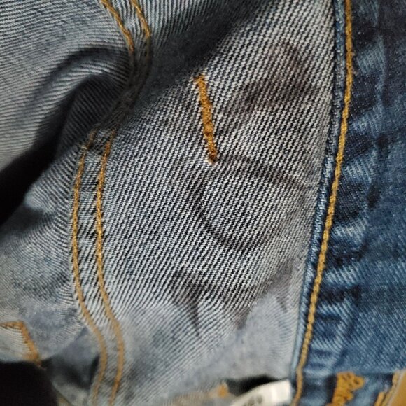 Eddie Bauer Jeans Mens 42x34 Blue Authentic Relaxed Fit Straight Leg *Read* - Picture 6 of 15